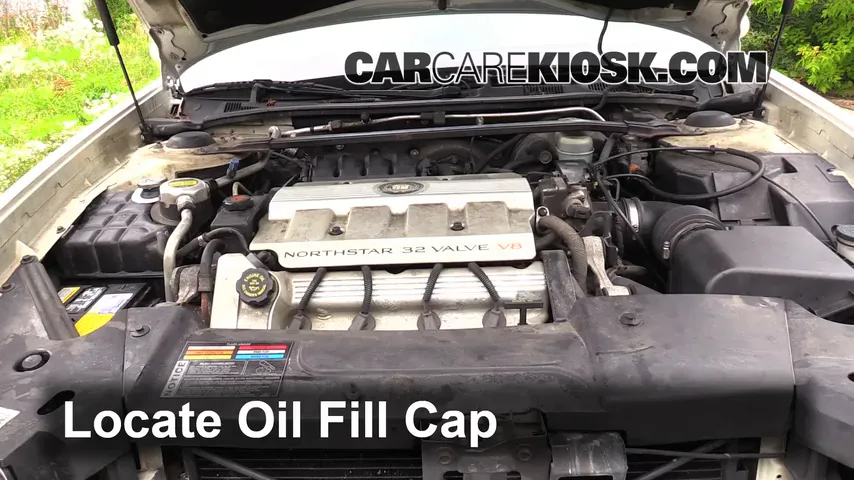 1997 Cadillac DeVille 4.6L V8 Sedan Oil Add Oil